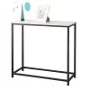 Konsolentisch In Weiß Und Schwarz – (B)80 X (H)75 X (T)30cm 14